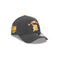 Detroit Tigers Day of the Dead Graphite 9FORTY A-Frame Snapback Hat
