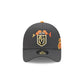 Vegas Golden Knights Day of the Dead Graphite 9FORTY A-Frame Snapback Hat