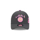 Utah Hockey Club Day of the Dead Graphite 9FORTY A-Frame Snapback Hat