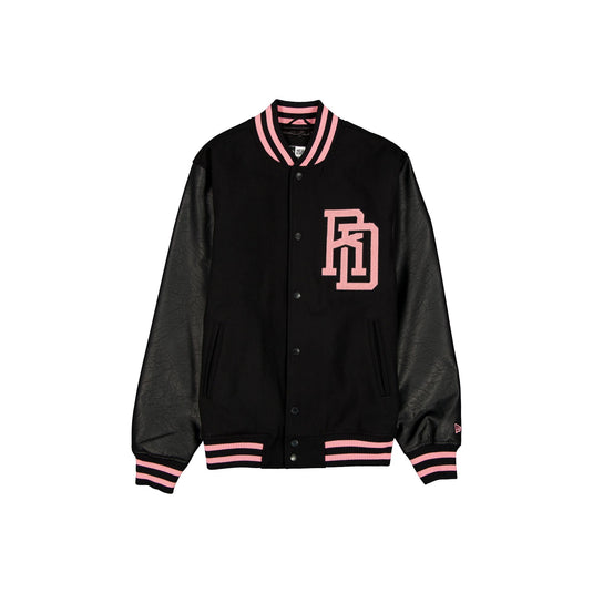 Dominican Republic Black Bomber Jacket - New Era Cap