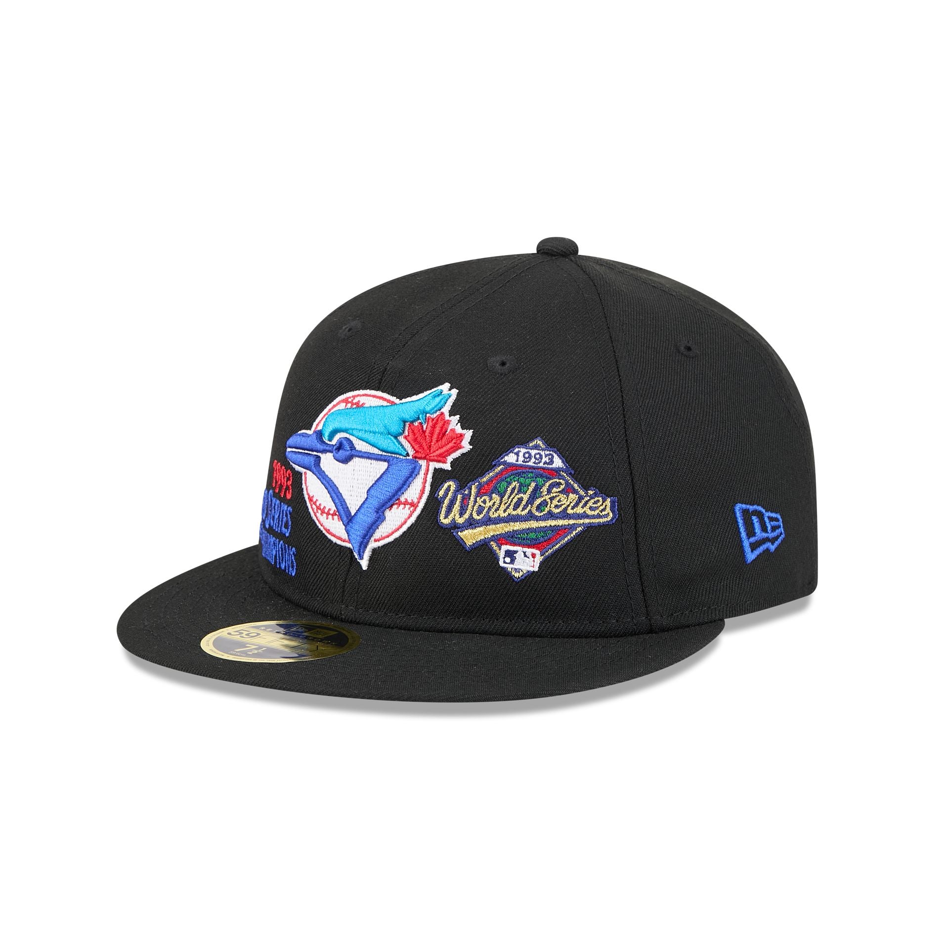 Toronto Blue Jays New Era 59FIFTY Fitted Cap – Brown/Blue/Black, Official MLB
