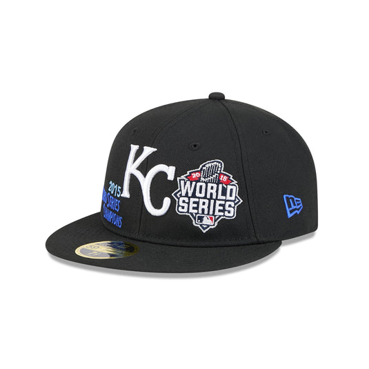 Kansas City Royals Championship Pack Retro Crown 59FIFTY Fitted Hat - New Era Cap