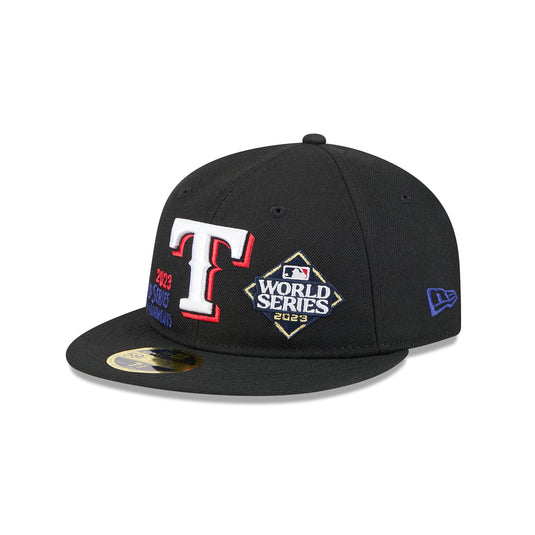 Texas Rangers Championship Pack Retro Crown 59FIFTY Fitted Hat - New Era Cap