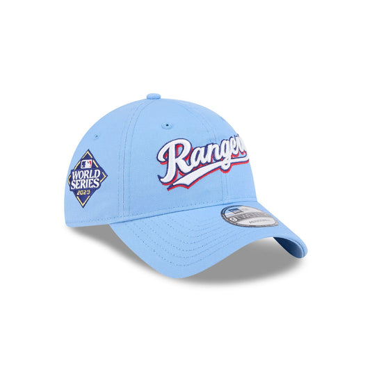Texas Rangers Championship Pack 9TWENTY Adjustable Hat - New Era Cap