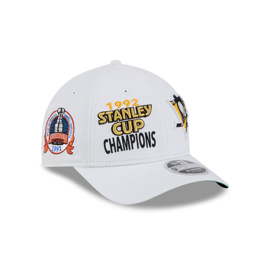 Pittsburgh Penguins Championship Pack 9FORTY M-Crown Snapback Hat - New Era Cap