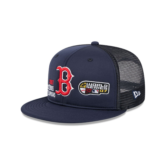 Boston Red Sox Championship Pack 9FIFTY Trucker Hat - New Era Cap