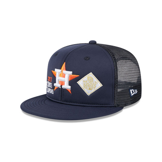 Houston Astros Championship Pack 9FIFTY Trucker Hat - New Era Cap