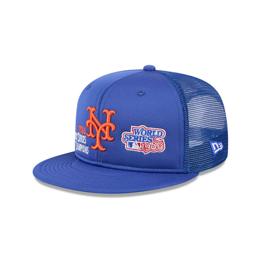 New York Mets Championship Pack 9FIFTY Trucker Hat - New Era Cap