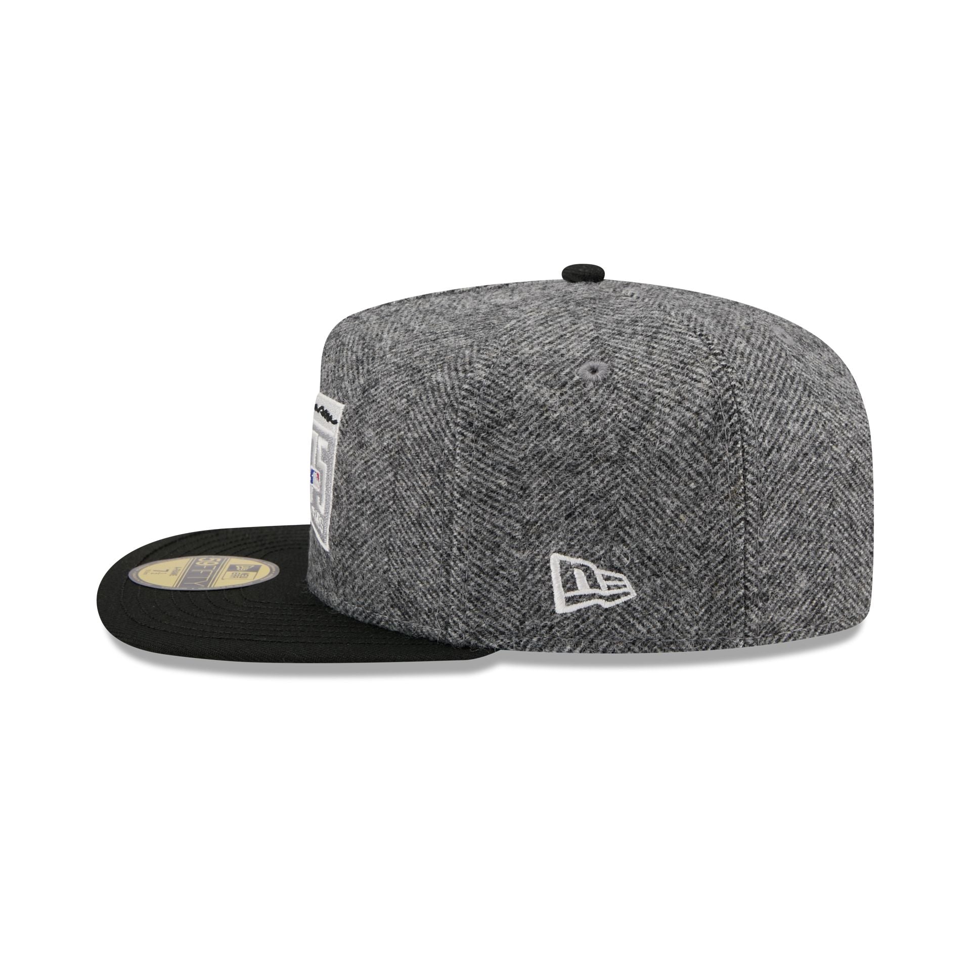 【タグ付き新品NewEra59FIFTYJackie Robinson7 1/2 MLB Jackie Robinson Yorkshire Tweed 59FIFTY A-Frame Fitted Hat
