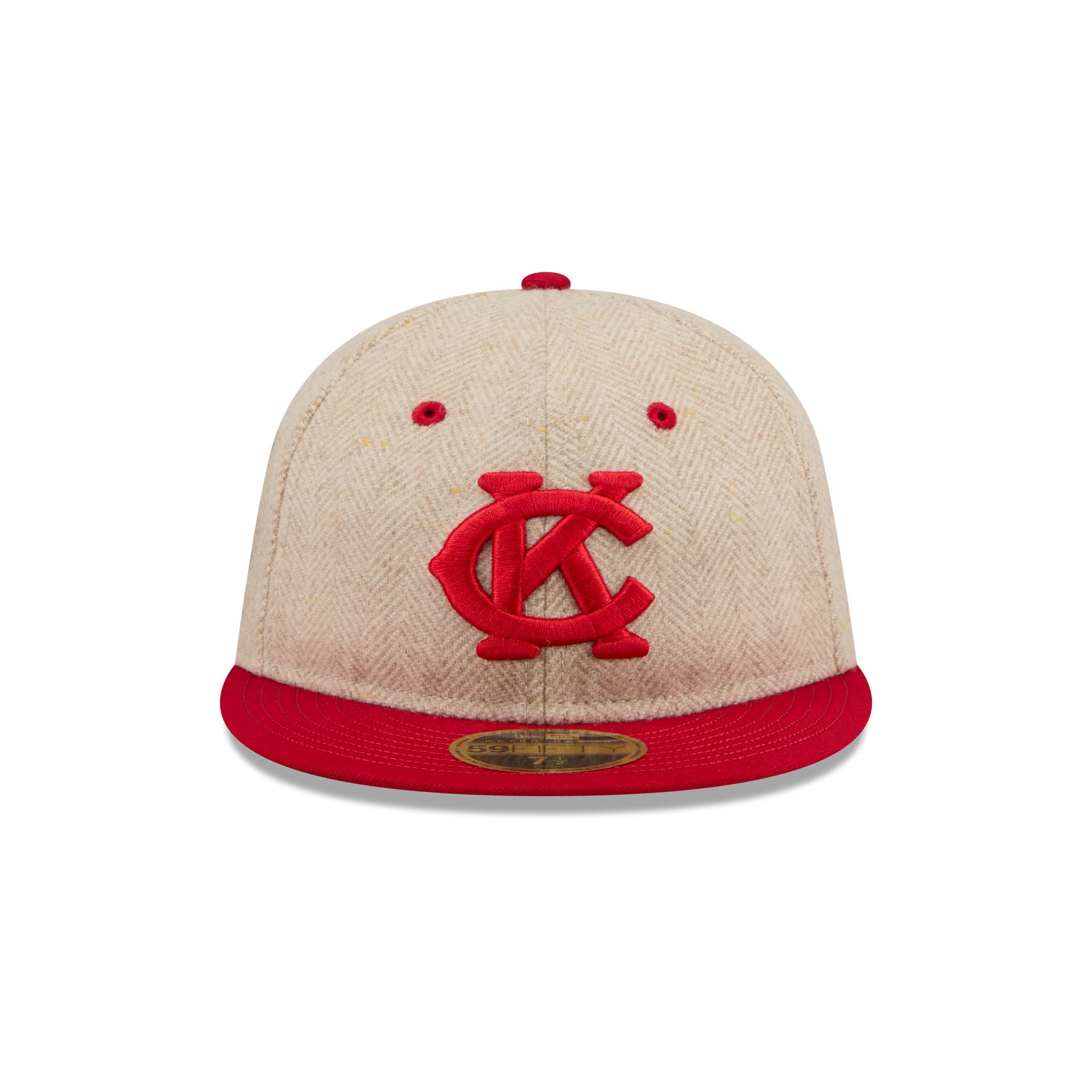 Kansas City Monarchs Jackie Robinson Yorkshire Tweed Retro Crown 59FIFTY Fitted Hat