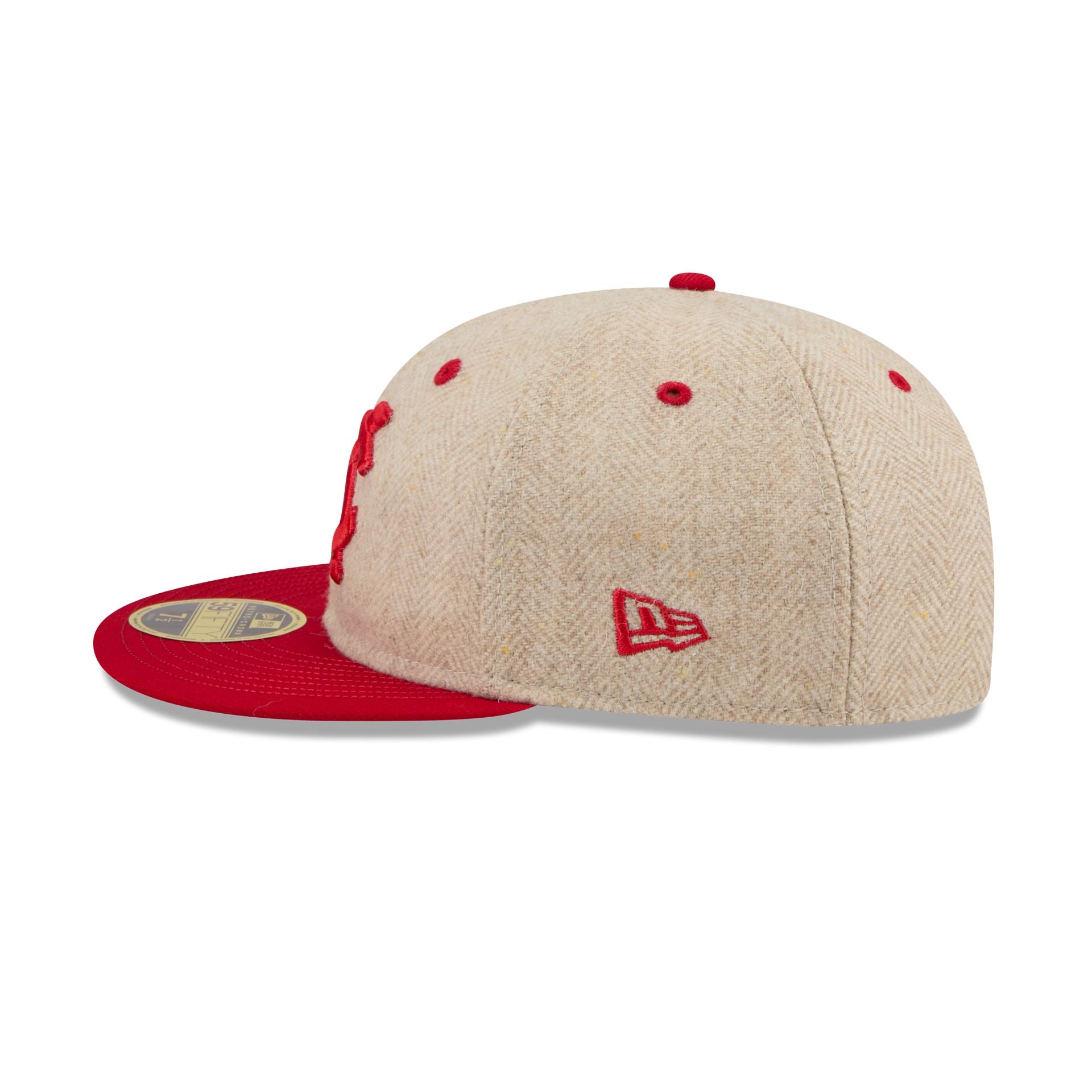 Kansas City Monarchs Jackie Robinson Yorkshire Tweed Retro Crown 59FIFTY Fitted Hat