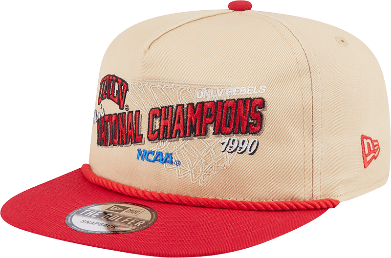 UNLV Runnin' Rebels 1990 National Champions Golfer Hat