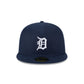 Team Linen Detroit Tigers 59FIFTY Fitted Hat