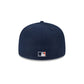 Team Linen Detroit Tigers 59FIFTY Fitted Hat