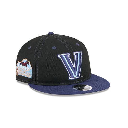 Villanova Wildcats Tournament Side Patch Retro Crown 9FIFTY Strapback Hat - New Era Cap