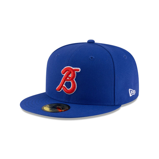 Bravos de León LMB 100th Anniversary Alt Blue 59FIFTY Fitted Hat - New Era Cap
