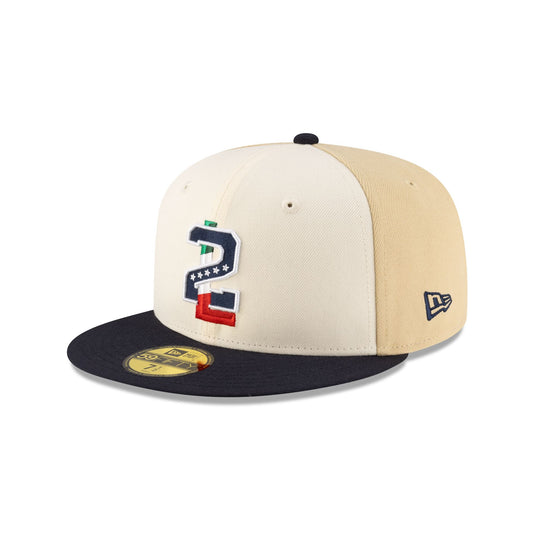 Tecolotes de los Dos Laredos LMB 100th Anniversary Away 59FIFTY Fitted Hat - New Era Cap