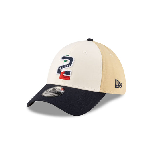 Tecolotes de los Dos Laredos LMB 100th Anniversary Away 39THIRTY Stretch Fit Hat - New Era Cap
