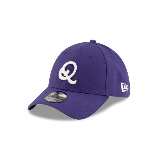 Conspiradores de Querétaro LMB 100th Anniversary Alt Purple 39THIRTY Stretch Fit Hat - New Era Cap