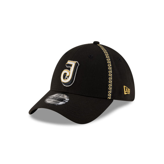 Charros de Jalisco LMB 100th Anniversary Alt Black 39THIRTY Stretch Fit Hat - New Era Cap