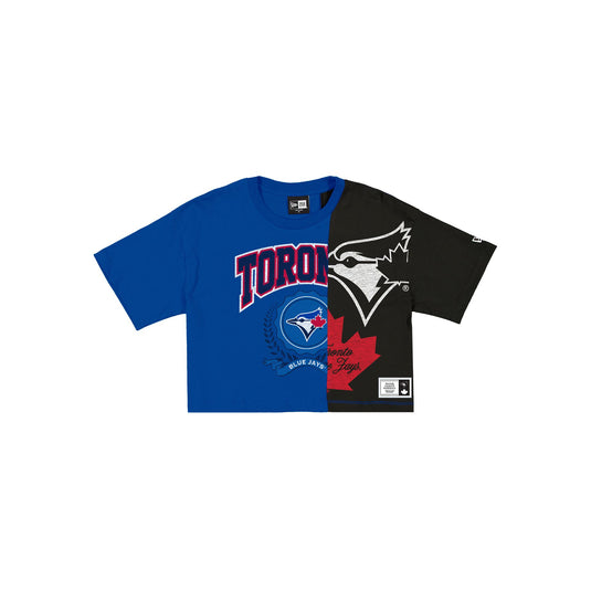 Toronto Blue Jays Team Split Women's Short-Sleeve T-Shirt - New Era Cap