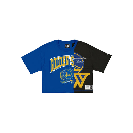 Golden State Warriors Team Split Women's Short-Sleeve T-Shirt - New Era Cap