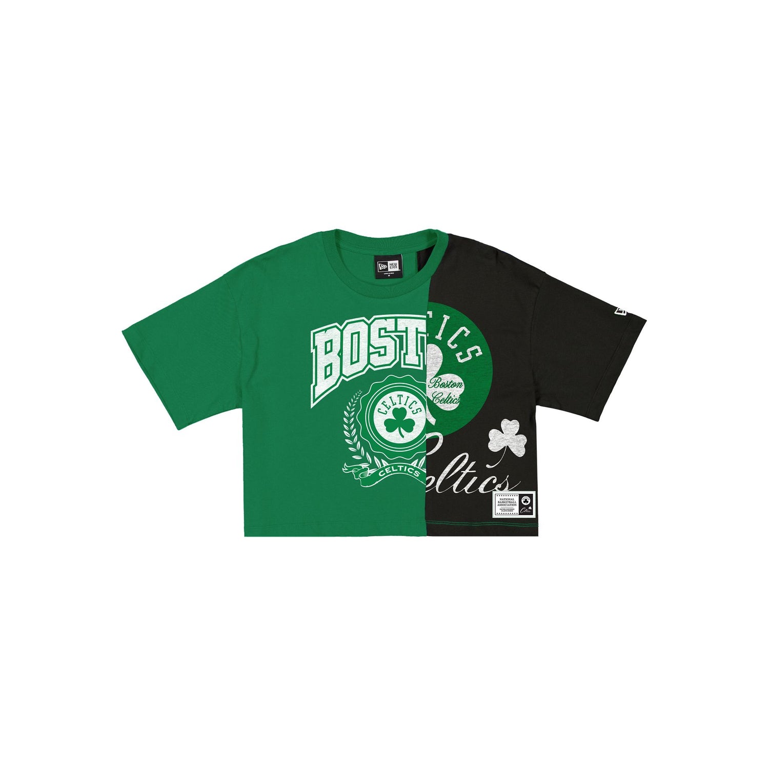 Boston Celtics Team Split Women's Short-Sleeve T-Shirt