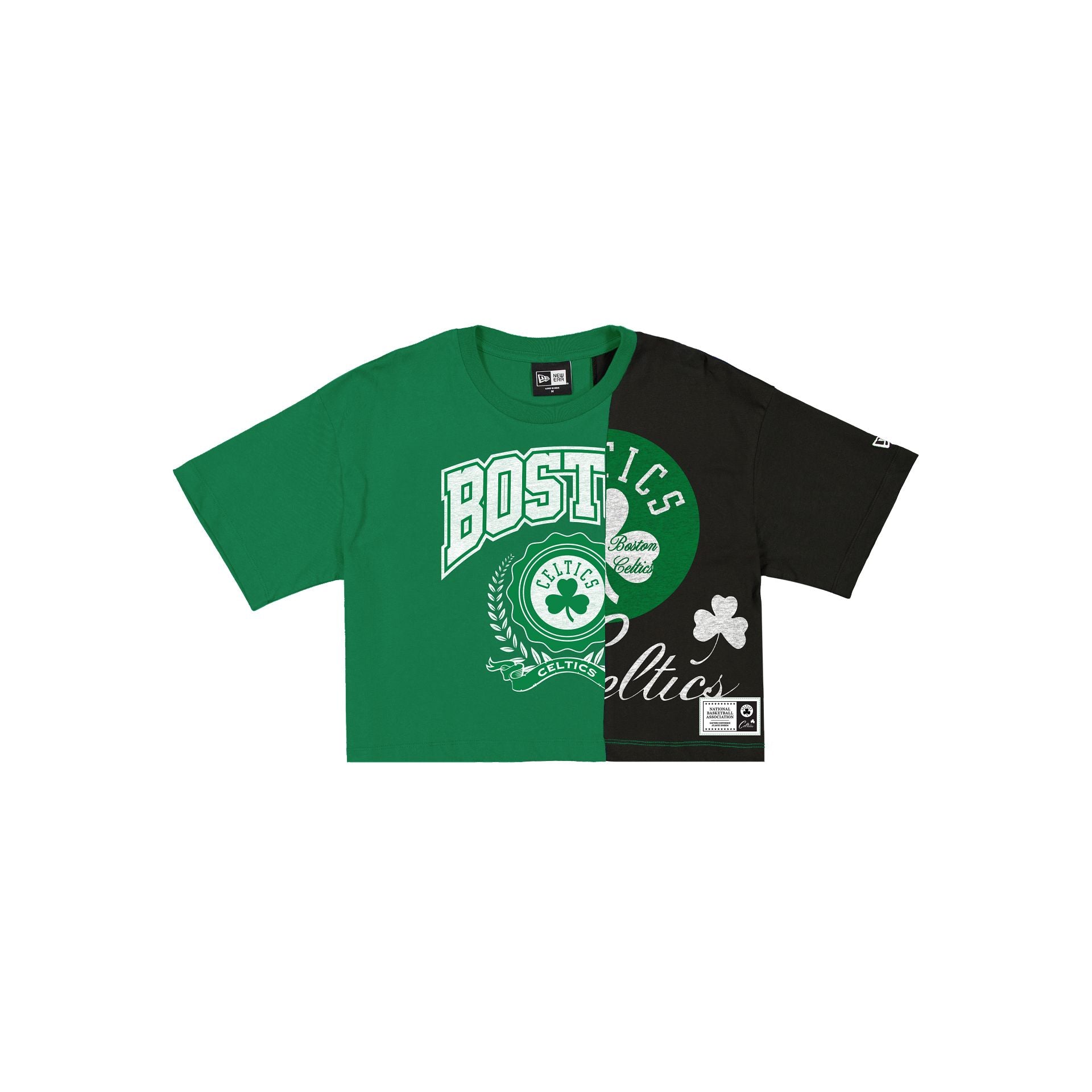 Boston Celtics Team Split Women's Short-Sleeve T-Shirt