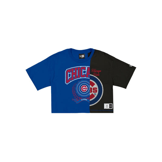 Chicago Cubs Team Split Women's Short-Sleeve T-Shirt - New Era Cap