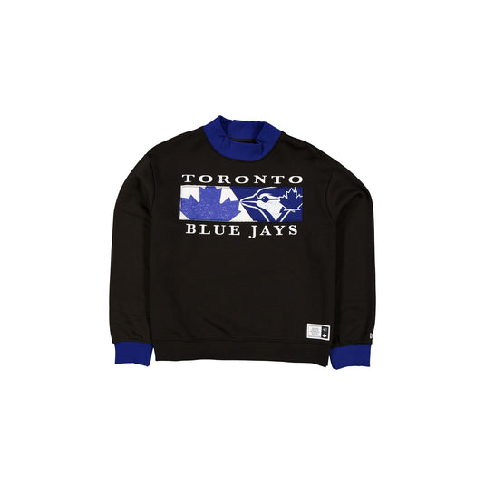 Toronto Blue Jays Team Split Women's Mockneck - New Era Cap