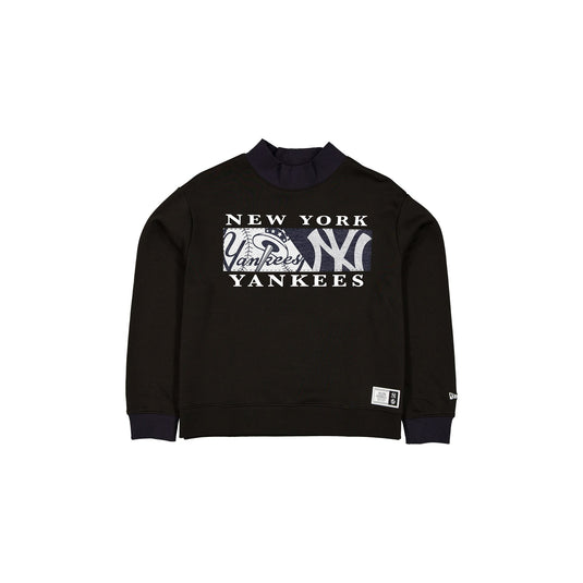 New York Yankees Team Split Women's Mockneck - New Era Cap
