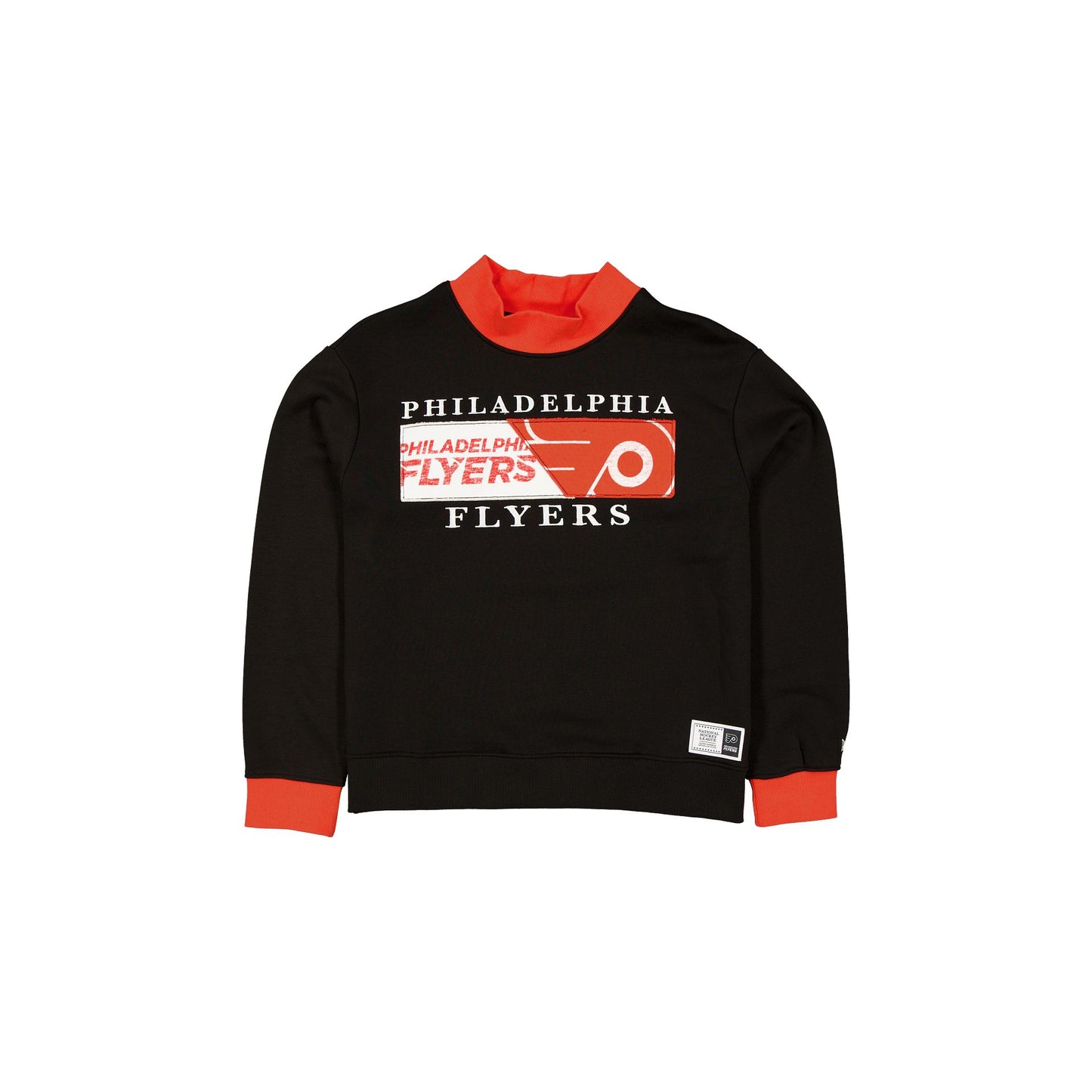 Philadelphia Flyers Team Split Women's Mockneck