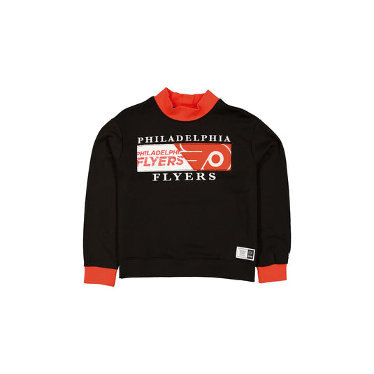Philadelphia Flyers Team Split Women's Mockneck - New Era Cap