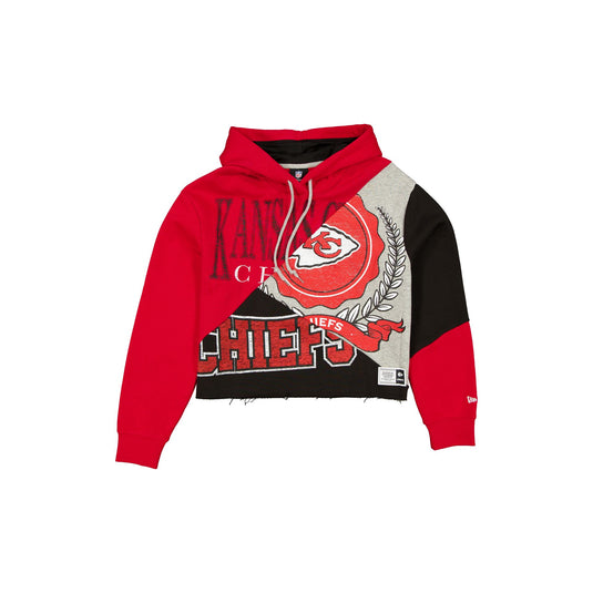 Kansas City Chiefs Team Split Women's Hoodie - New Era Cap