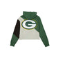 Green Bay Packers Team Split Women's Hoodie