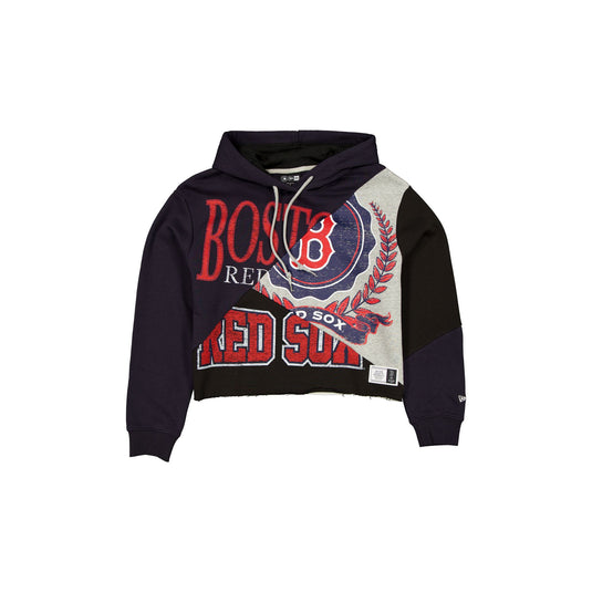 Boston Red Sox Team Split Women's Hoodie - New Era Cap