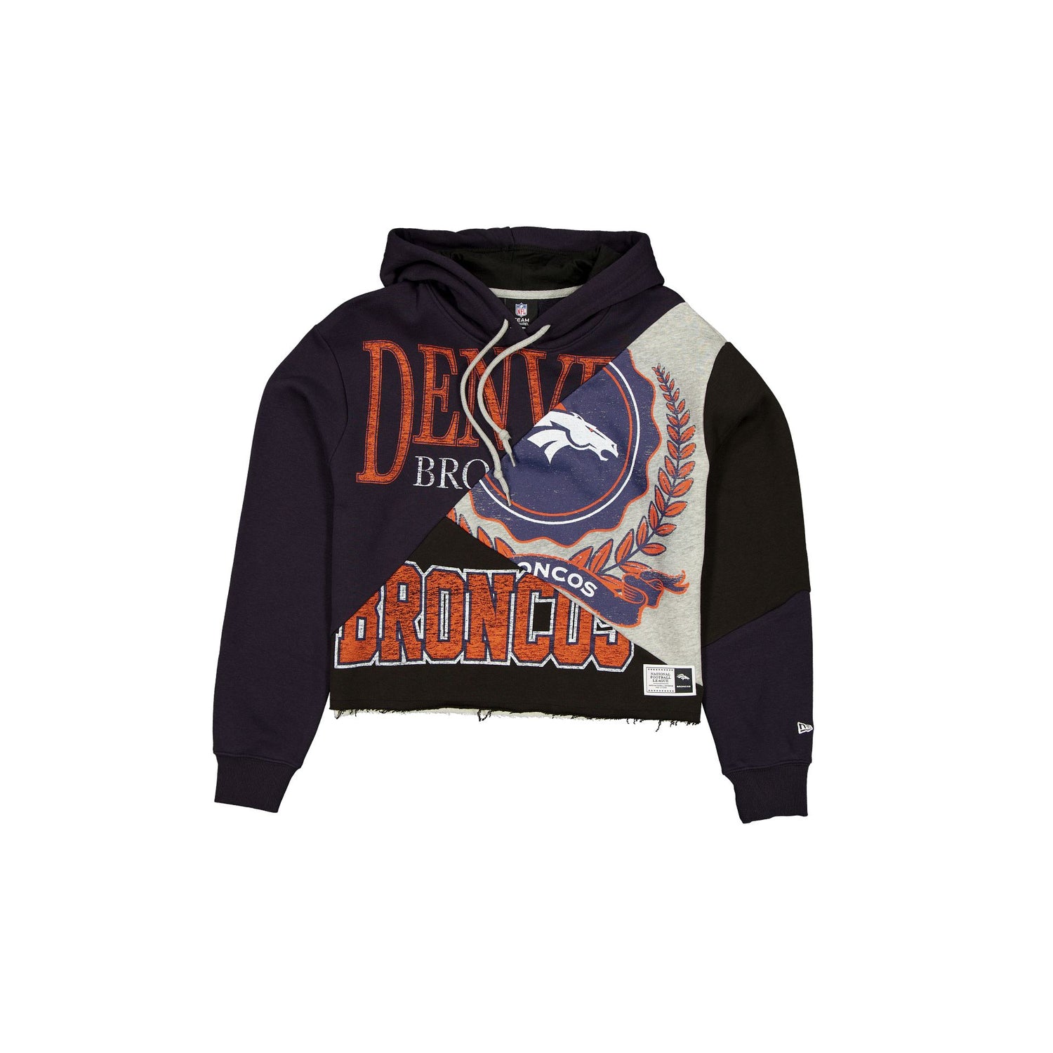 Denver Broncos Team Split Women's Hoodie