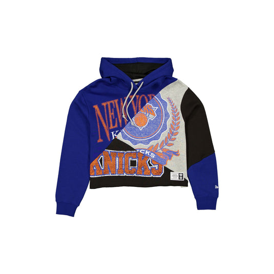 New York Knicks Team Split Women's Hoodie - New Era Cap