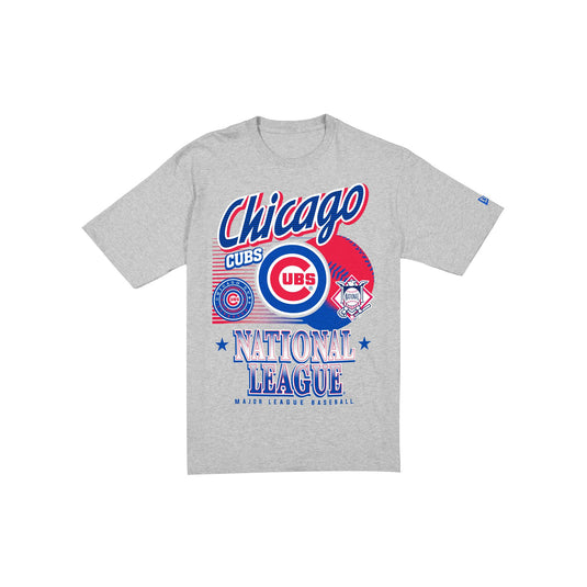 Chicago Cubs Sport Classics Heather Gray Short-Sleeve T-Shirt - New Era Cap