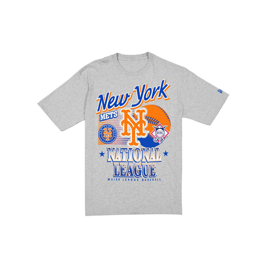 New York Mets Sport Classics Heather Gray Short-Sleeve T-Shirt - New Era Cap