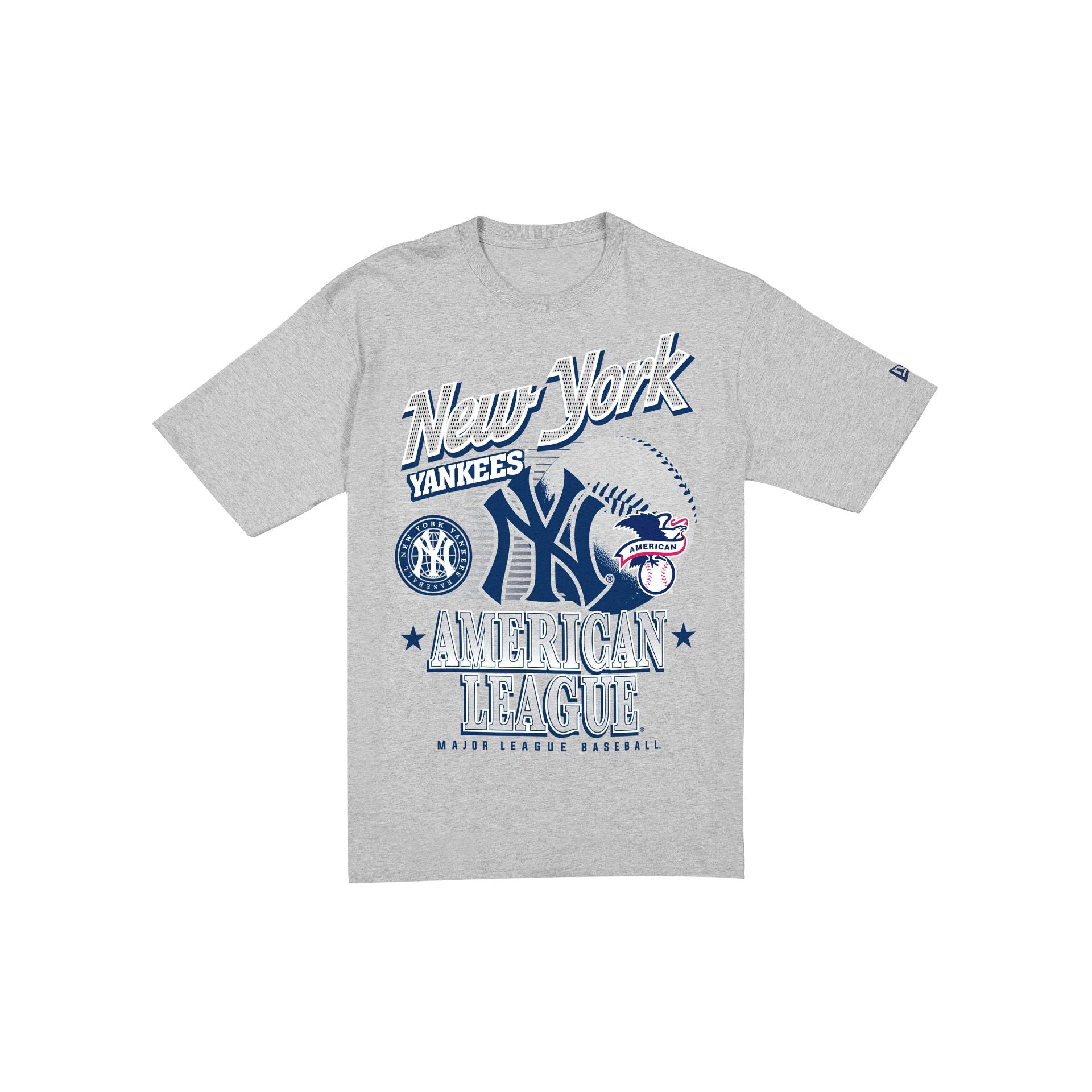 New York Yankees Sport Classics Heather Gray Short-Sleeve T-Shirt