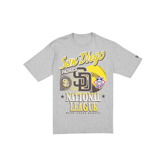 San Diego Padres Sport Classics Heather Gray Short-Sleeve T-Shirt - New Era Cap