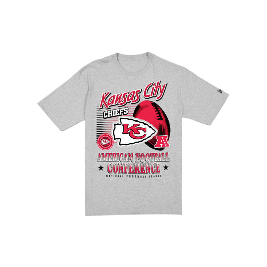 Kansas City Chiefs Sport Classics Heather Gray Short-Sleeve T-Shirt - New Era Cap