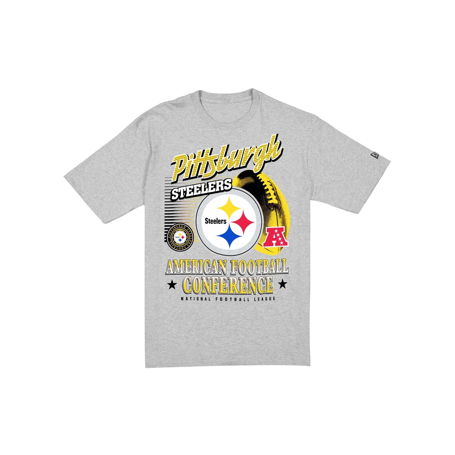Pittsburgh Steelers Sport Classics Heather Gray Short-Sleeve T-Shirt