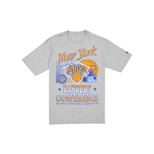 New York Knicks Sport Classics Heather Gray Short-Sleeve T-Shirt - New Era Cap