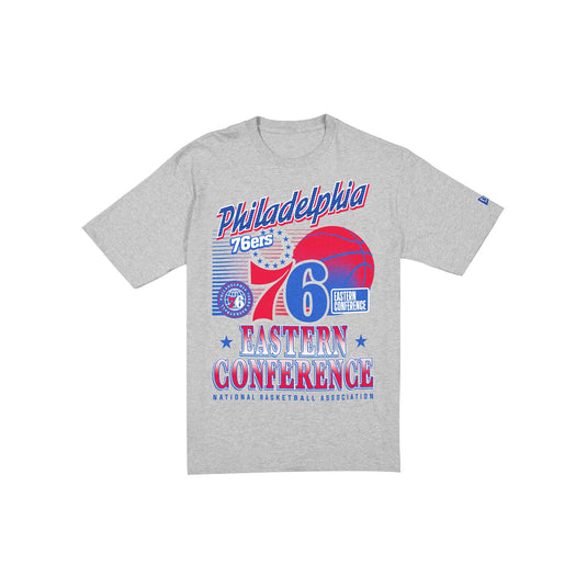 Philadelphia 76ers Sport Classics Heather Gray Short-Sleeve T-Shirt - New Era Cap
