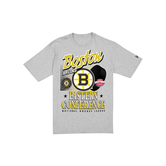 Boston Bruins Sport Classics Heather Gray Short-Sleeve T-Shirt - New Era Cap