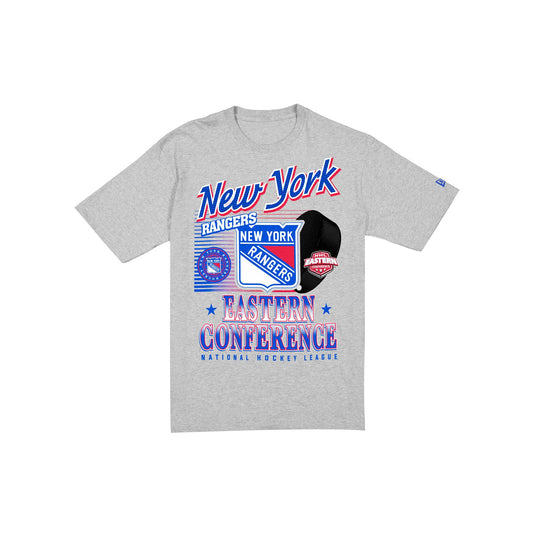 New York Rangers Sport Classics Heather Gray Short-Sleeve T-Shirt - New Era Cap