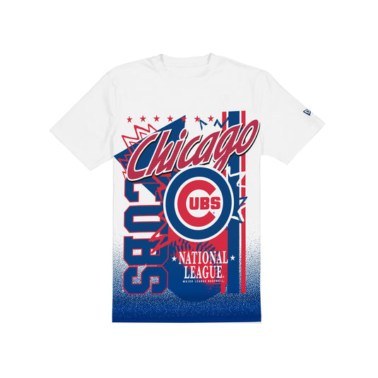 Chicago Cubs Sport Classics White Short-Sleeve T-Shirt - New Era Cap