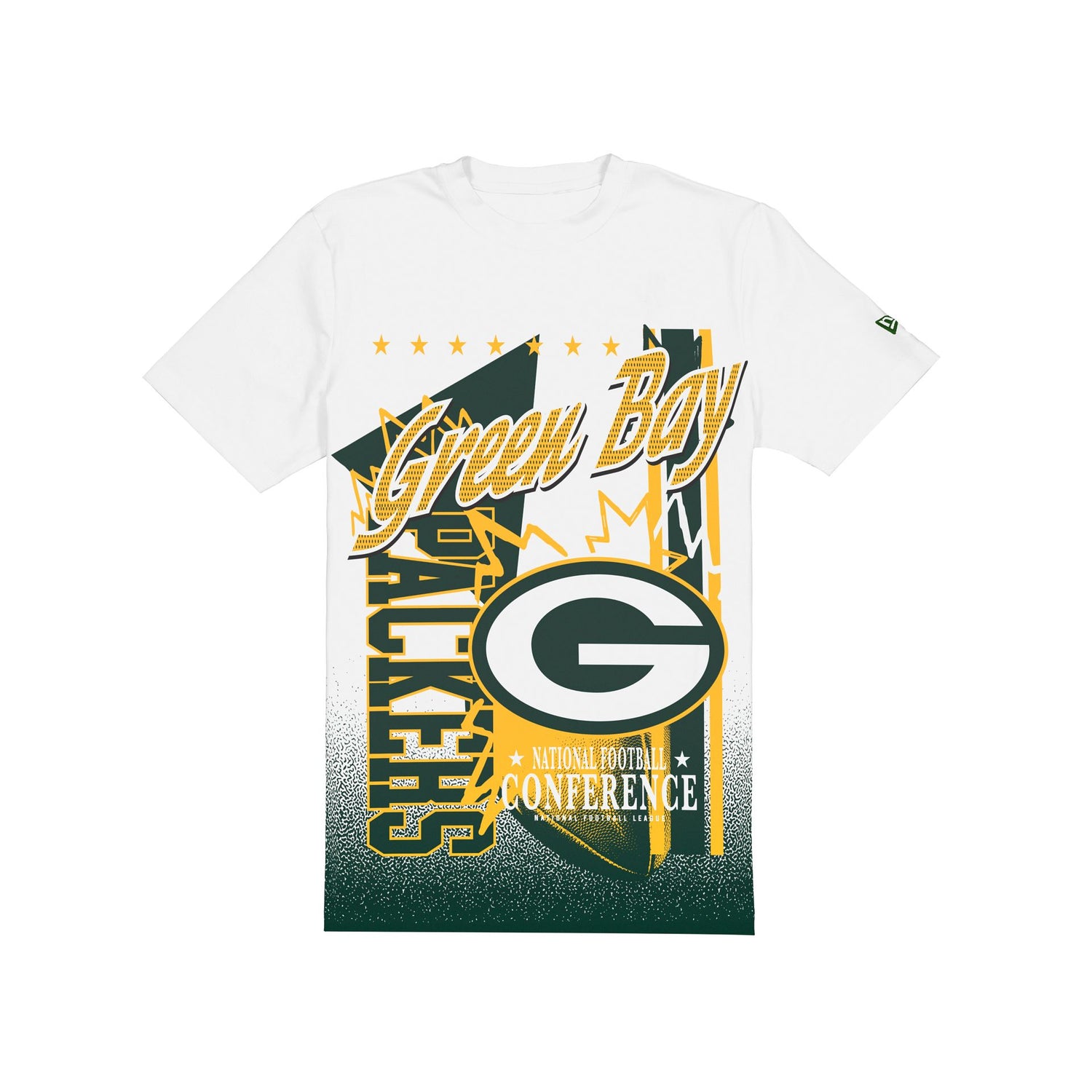 Green Bay Packers Sport Classics White Short-Sleeve T-Shirt